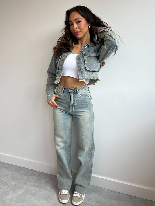 VINTAGE WASH STRETCH JEANS 2.0