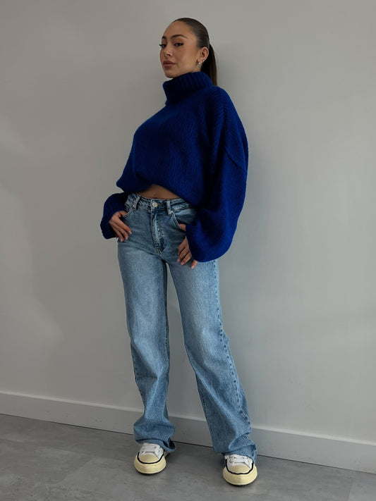 3636 BLUE TALL STRETCH JEANS