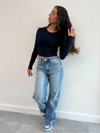 DOUBLE MAISON STRETCH JEANS BLUE