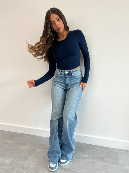 DOUBLE MAISON STRETCH JEANS BLUE