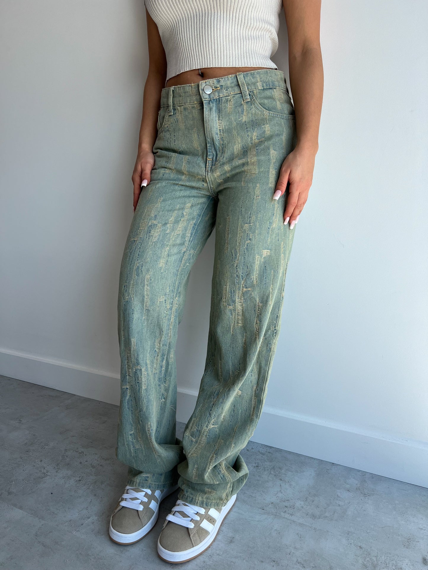 DISTRESS VINTAGE JEANS 2538