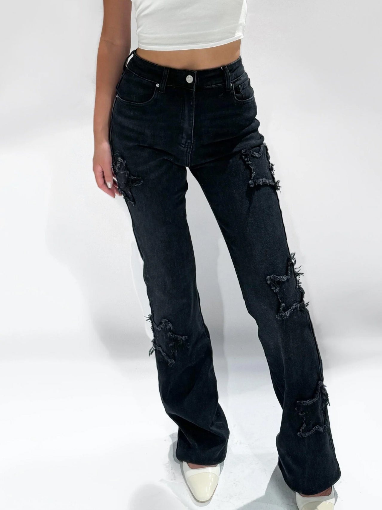 REDEFINED STRETCH STAR JEANS DARK WASH